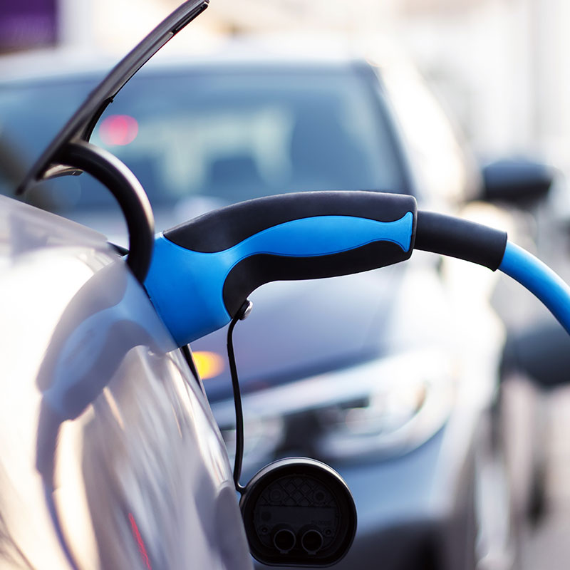 Electric vehicle charging points